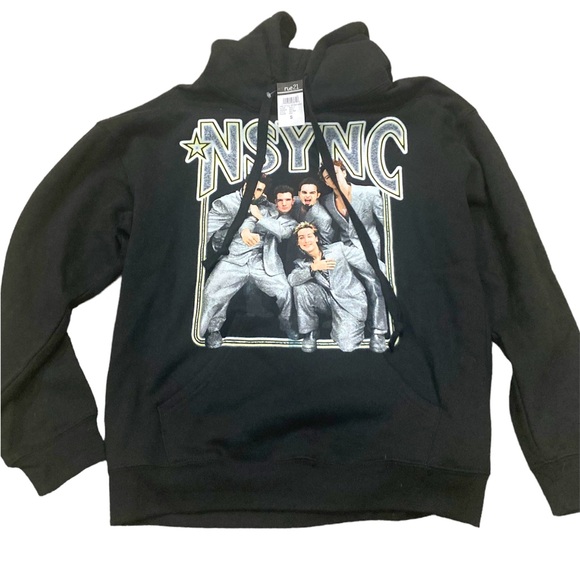 Goodie Two Sleeves Tops - NWT NSYNC hoodie size small.